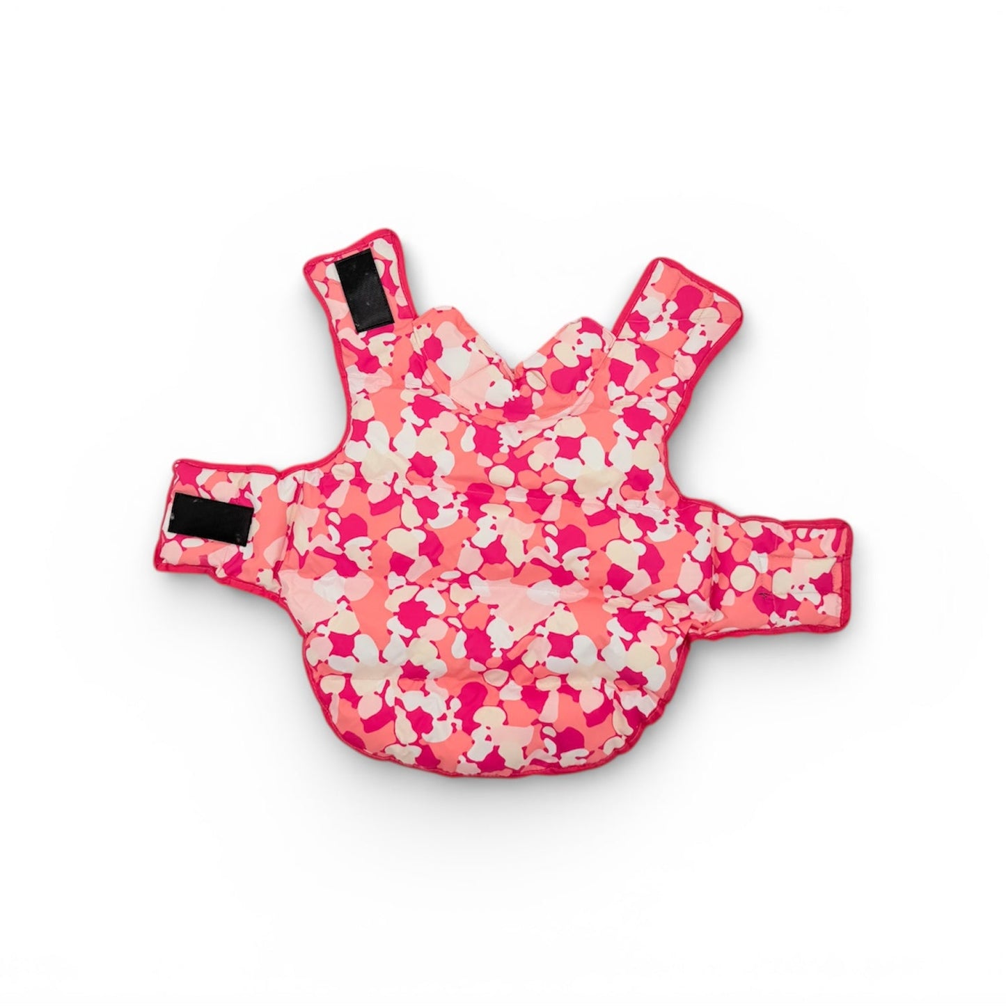 Pink Camo Puffer Winter Dog Jacket